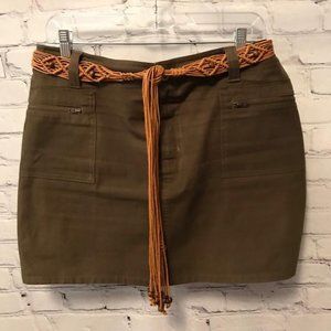 Olive Green Old Navy Short Skirt